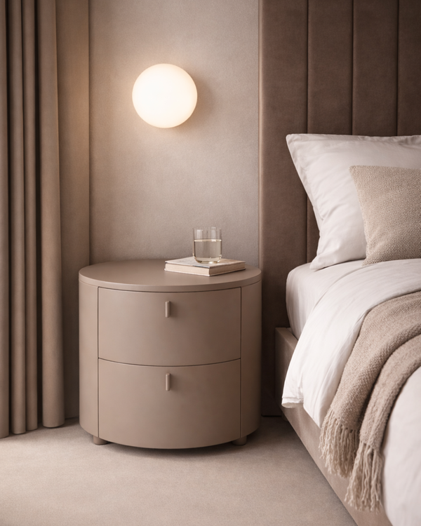 Sims Bedside Table - Cocoa - Tommy Franks