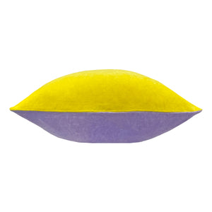 Tanda 50x50 Feather Filled Cushion Lemon/lilac - view 4