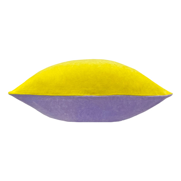 Tanda 50x50 Feather Filled Cushion Lemon/lilac - view 4