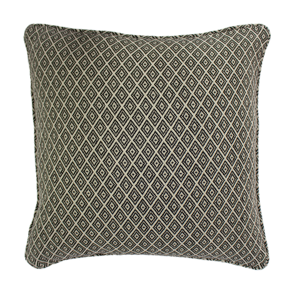Tangier 55x55 Feather Filled Cushion Mono - Canwell Interiors Limited - Riva