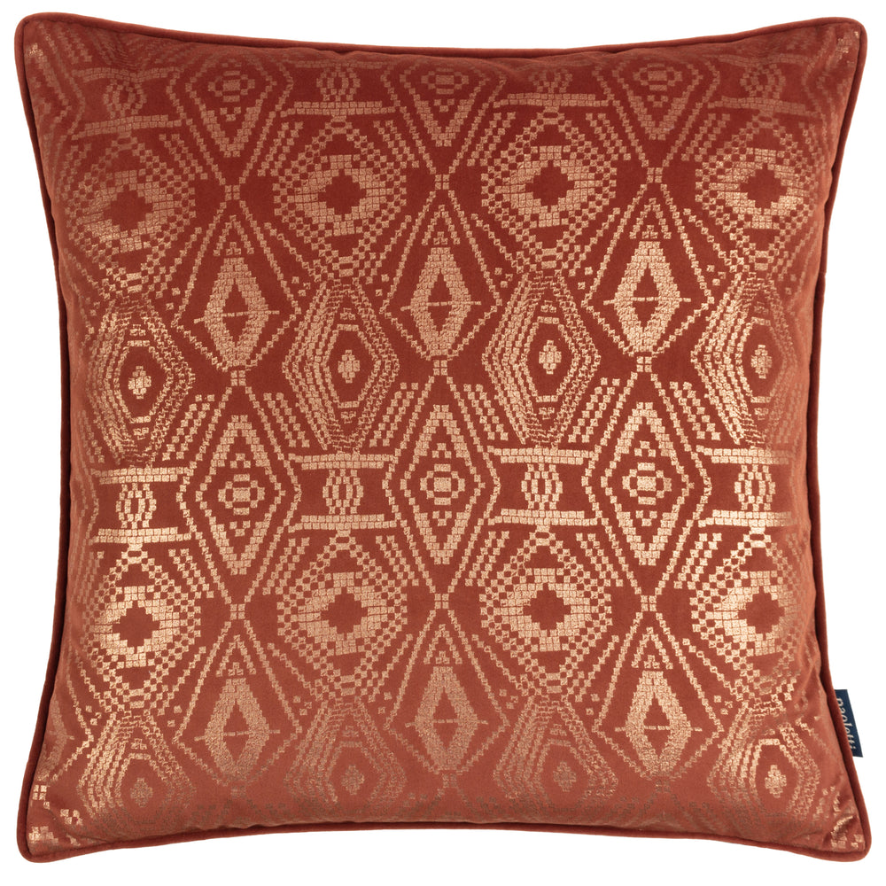 Tayanna 50x50 Feather Filled Cushion Brick