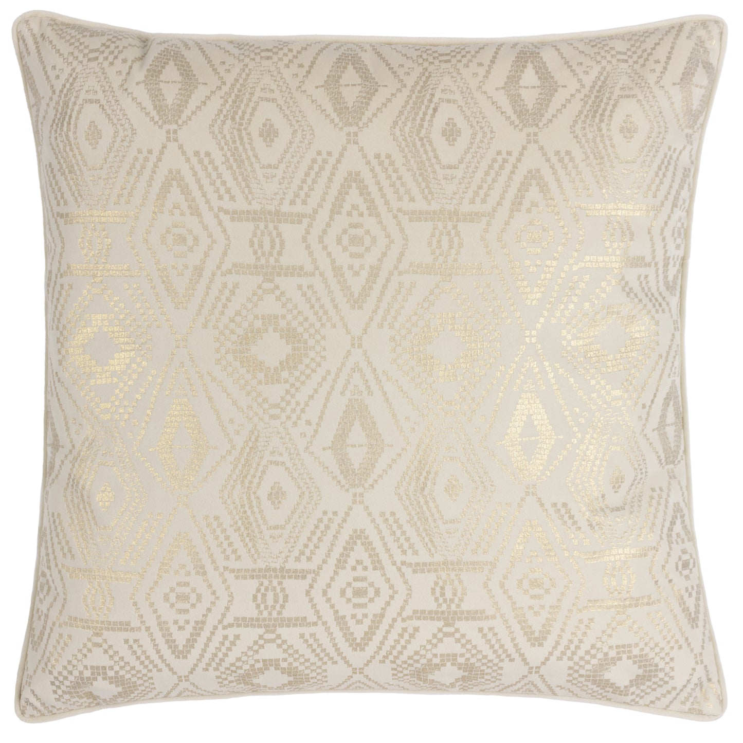 TAYANNA 50X50 FEATHER FILLED CUSHION IVORY