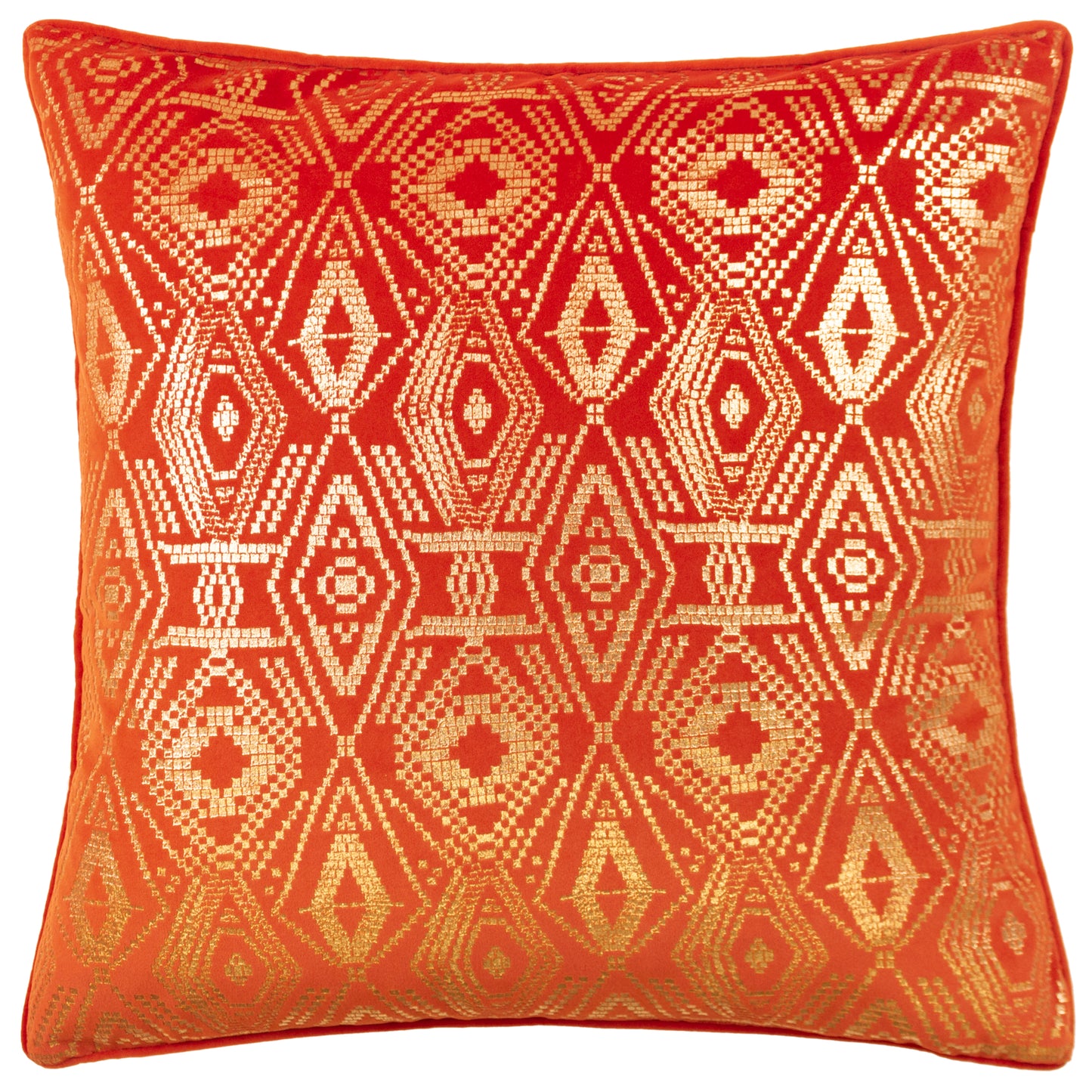 TAYANNA 50X50 FEATHER FILLED CUSHION PAPAYA