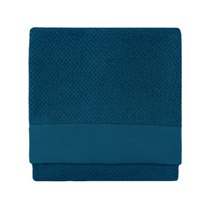 Textured Bath Towel Blue - view 2