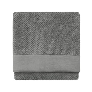 Textured Bath Sheet Cool Grey