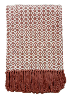 Malini Ansel Pink Throw