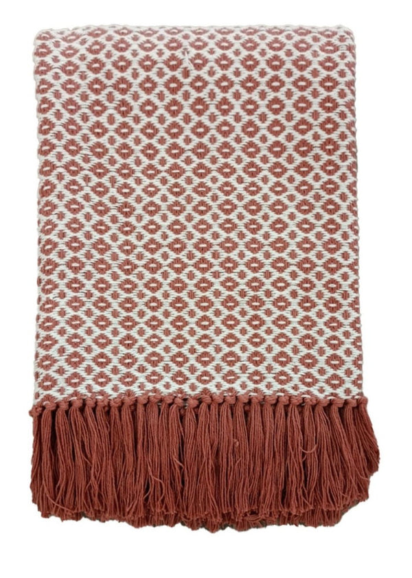 Malini Ansel Pink Throw