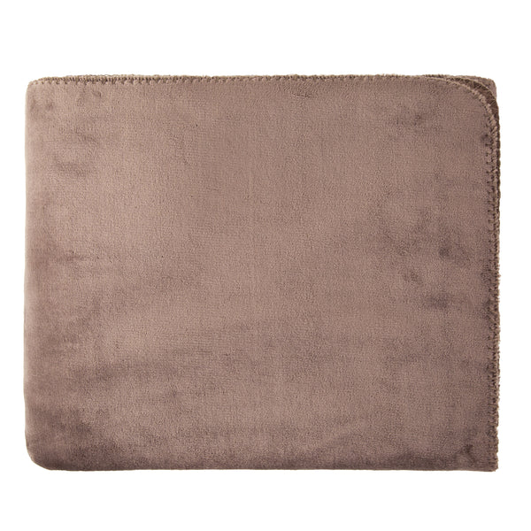 Softest Fleece Throw Coffee 150x200