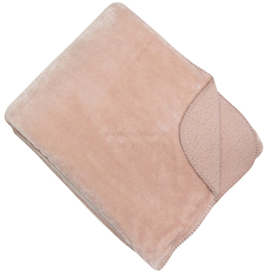 SOFTEST FLEECE THROW LIGHT PINK 150 X 200