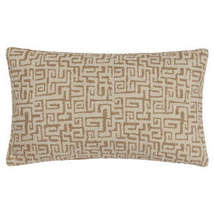 Thalia 30x50 Feather Filled Cushion Nougat/toffee