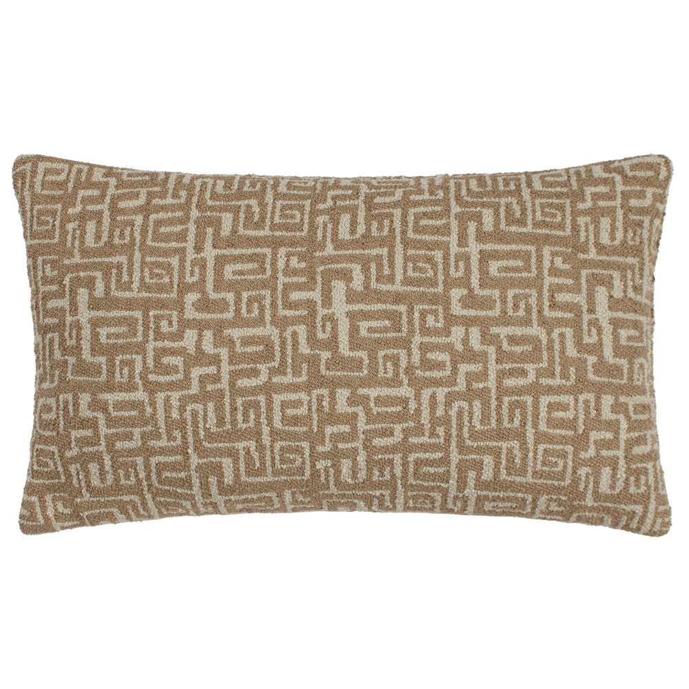 Thalia 30x50 Feather Filled Cushion Toffee/nougat