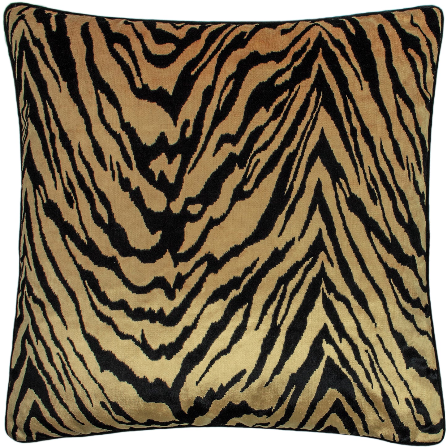 TIGRIS 55X55 FEATHER FILLED CUSHION GOLD