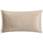 TILLY 30X50 FEATHER FILLED CUSHION OYSTER/LACE