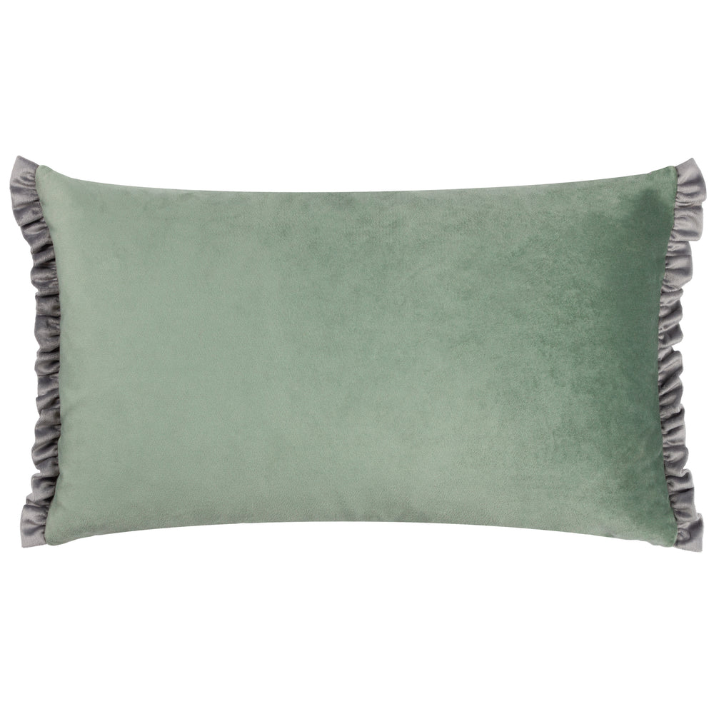 Tilly 30x50 Feather Filled Cushion Sage/grey