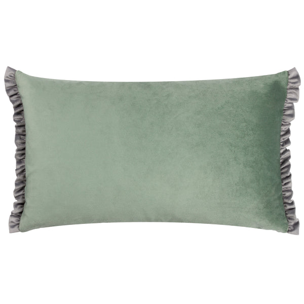 Tilly 30x50 Feather Filled Cushion Sage/grey
