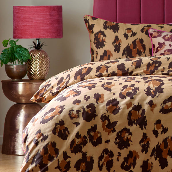 True Leopard Single Duvet Set Multi - Riva