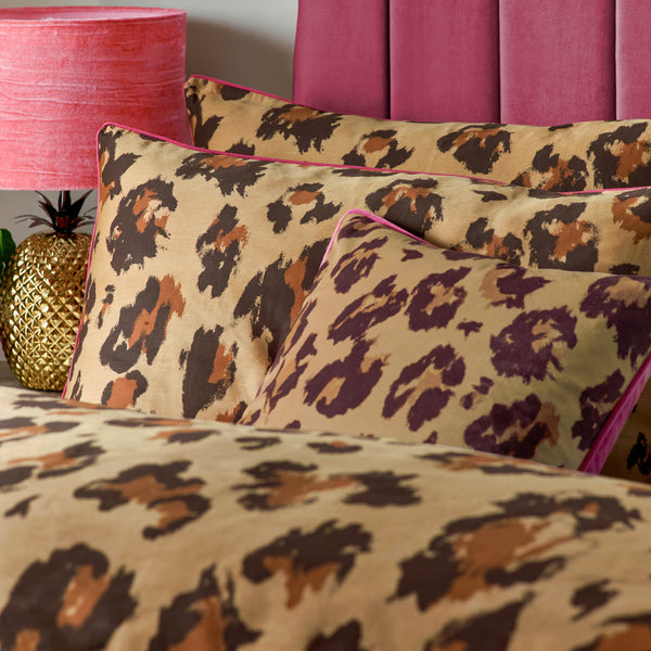 True Leopard Single Duvet Set Multi - Riva