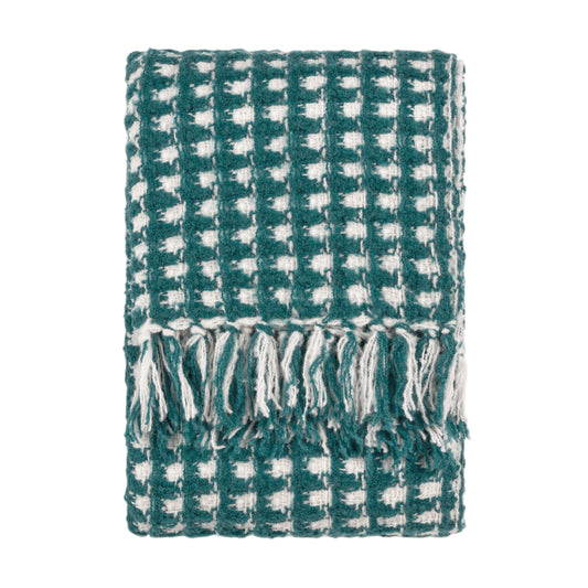 TOASTY 130X180 THROW TEAL