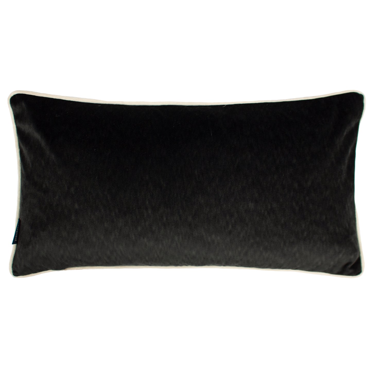 TORTO 30X60 FEATHER FILLED CUSHION BLACK/IVORY