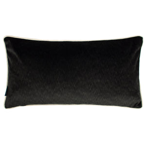 Torto 30x60 Feather Filled Cushion Black/ivory