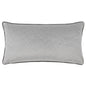 TORTO 30X60 FEATHER FILLED CUSHION SILVER/CHARCOAL