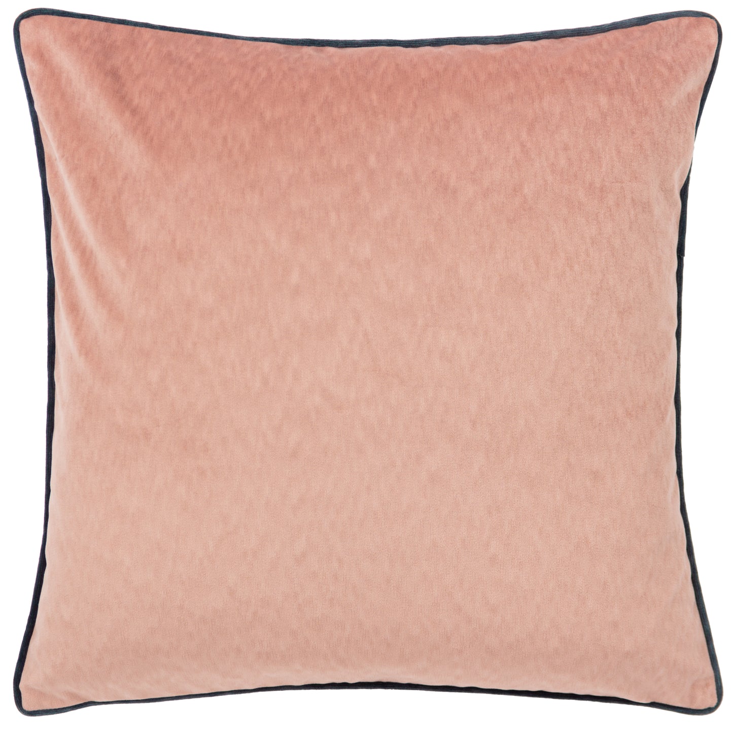 TORTO 50X50 FEATHER FILLED CUSHION BLUSH/SLATE BLUE