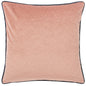 TORTO 50X50 FEATHER FILLED CUSHION BLUSH/SLATE BLUE