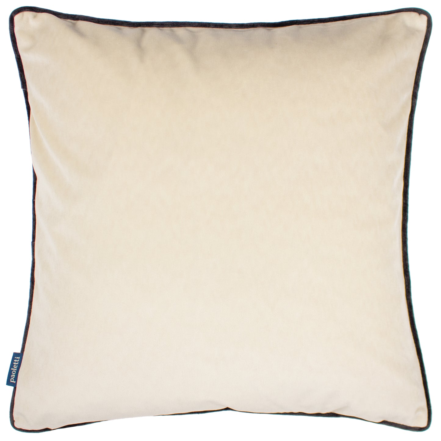 TORTO 50X50 FEATHER FILLED CUSHION IVORY/BLACK