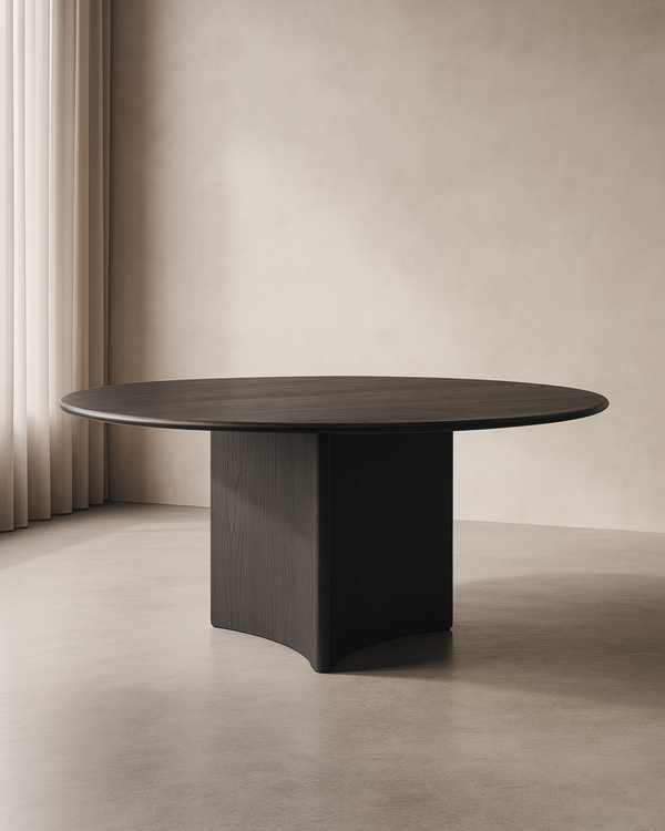Trinity 135 Dining Table - Smoked Oak - Tommy Franks