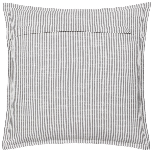 Truro Stripe 45x45 Feather Filled Cushion Grey - view 3