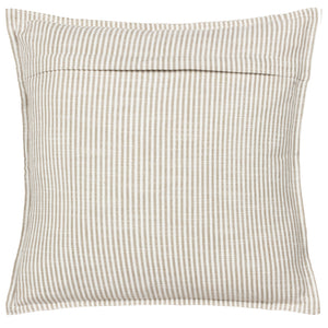 Truro Stripe 45x45 Feather Filled Cushion Natural - view 3
