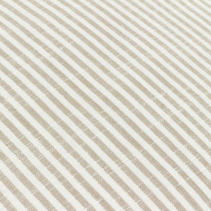 Truro Stripe 45x45 Feather Filled Cushion Natural - view 5