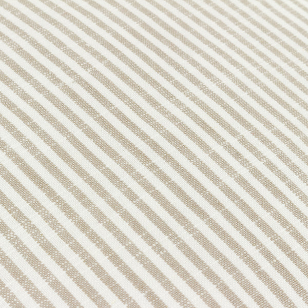 Truro Stripe 45x45 Feather Filled Cushion Natural - view 5