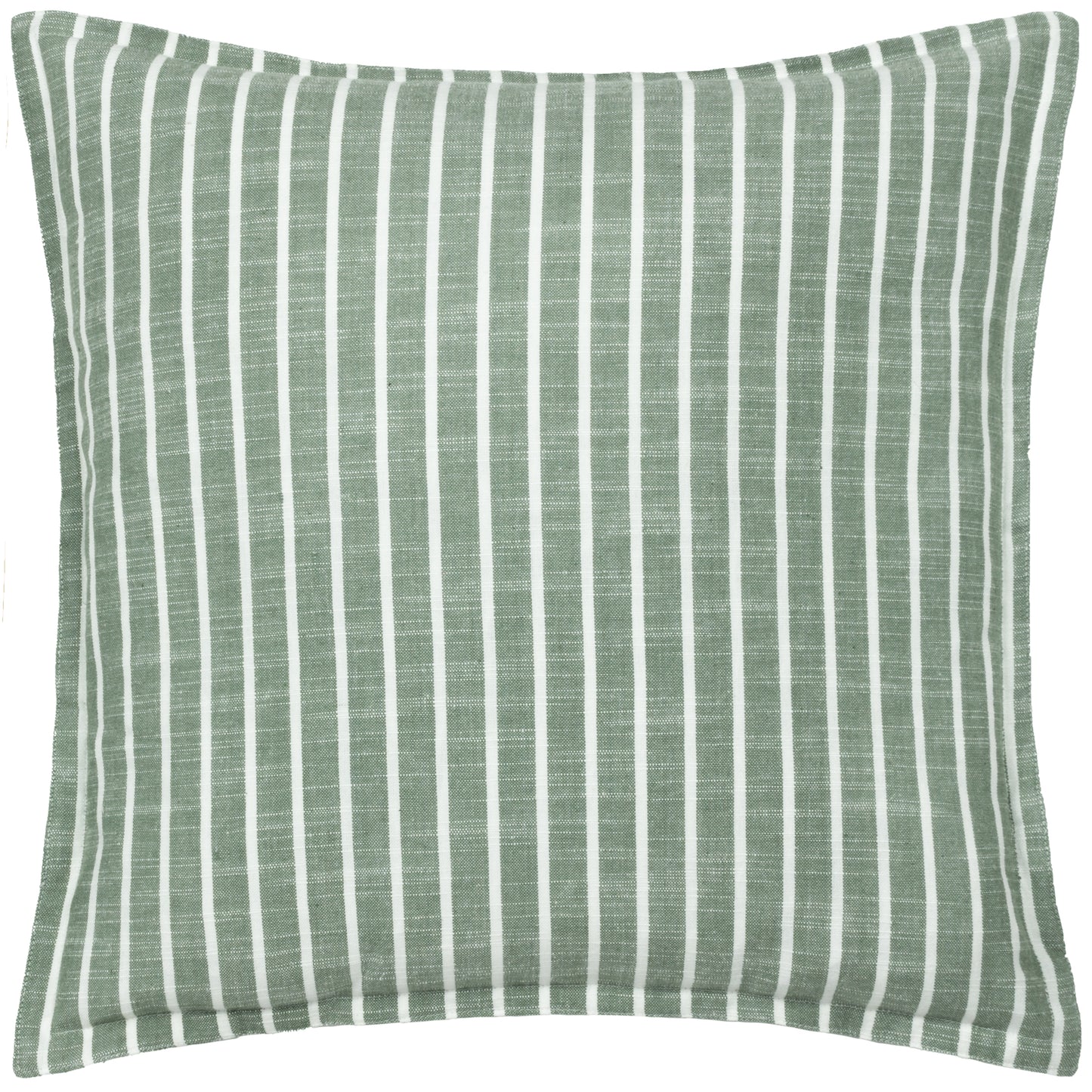 TALA STRIPE 45X45 FEATHER FILLED CUSHION EUCALYPTUS