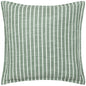 TALA STRIPE 45X45 FEATHER FILLED CUSHION EUCALYPTUS