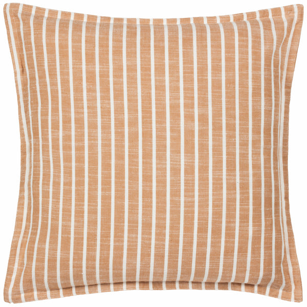 Tala Stripe 45x45 Feather Filled Cushion Pecan