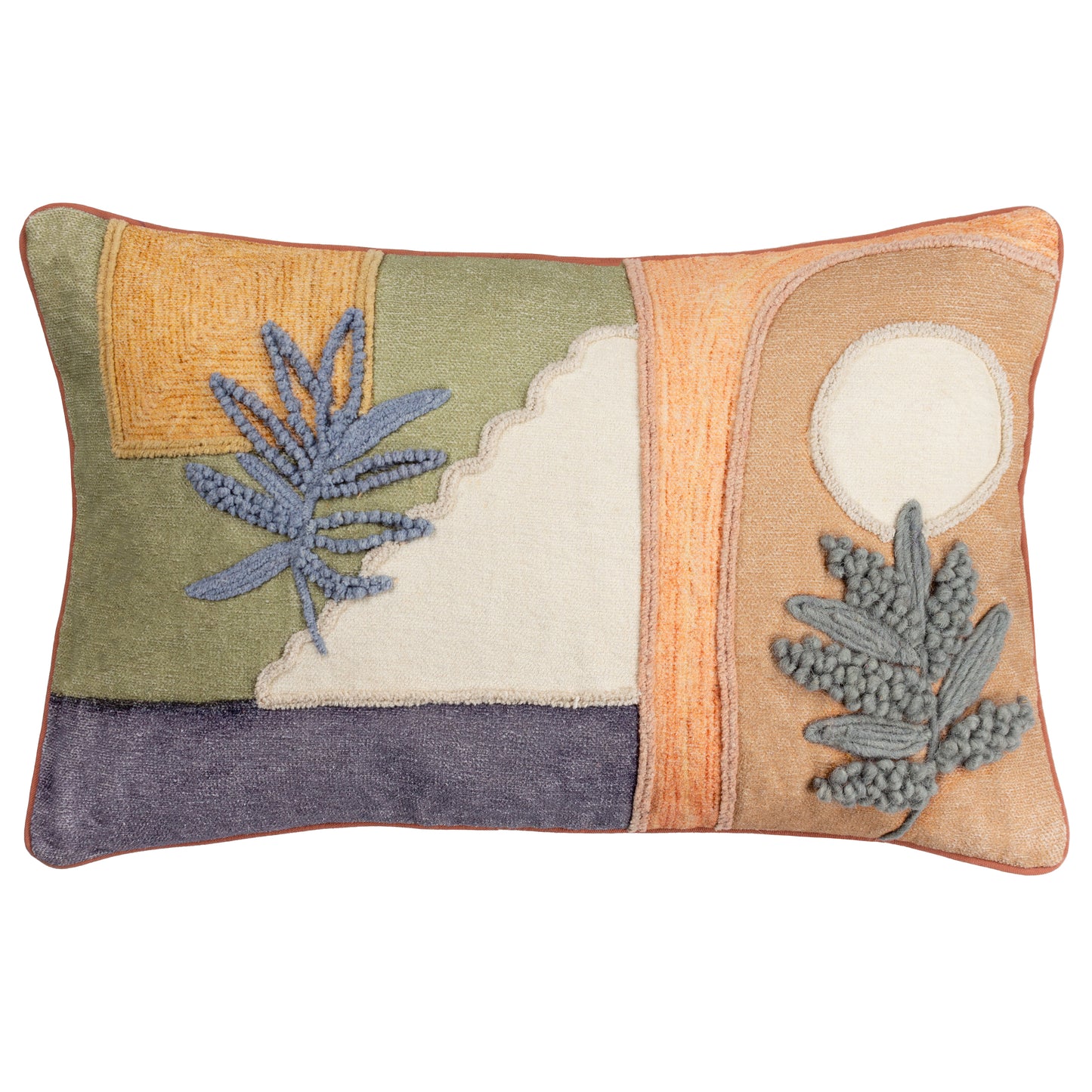 TULNA 40X60 FEATHER FILLED CUSHION MULTI