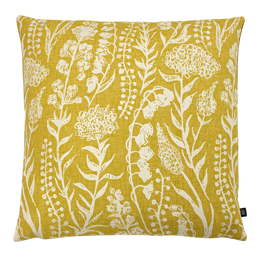 TURI 50X50 FEATHER FILLED CUSHION SUNFLOWER/GOLD