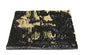 TW039 200X130 2 Tone Sequin Throw Black Gold