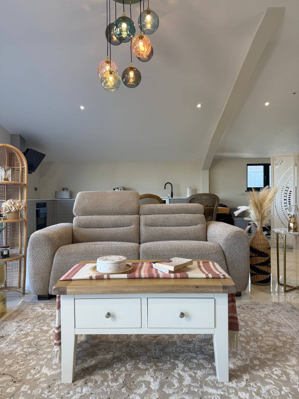 Tokyo Electric Recliner Beige 3 Seater - Xshowhome