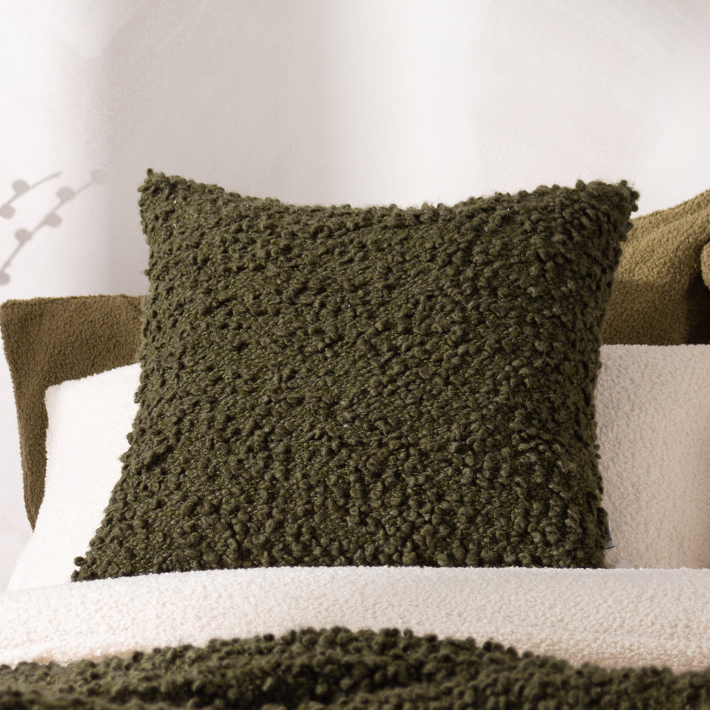 Ulsmere 45x45 Feather Filled Cushion Lichen - Canwell Interiors Limited - Riva