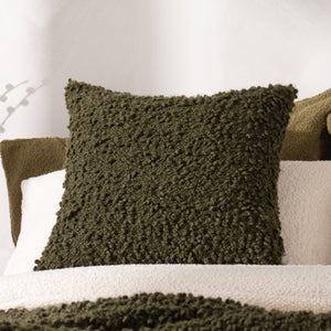 Ulsmere 45x45 Feather Filled Cushion Lichen - lifestyle