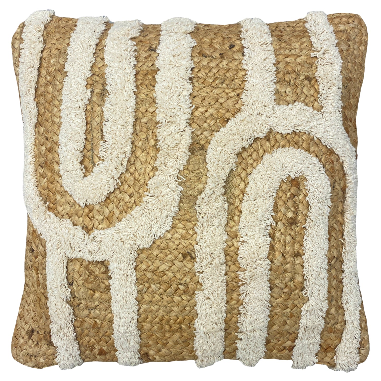 UNIO 45X45 FEATHER FILLED CUSHION NATURAL