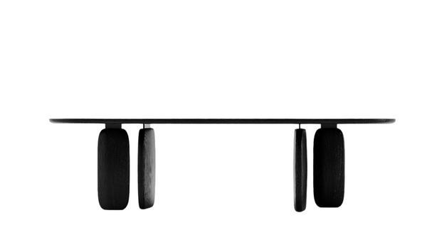 Underline 280 Dining Table - Black Oak - Tommy Franks