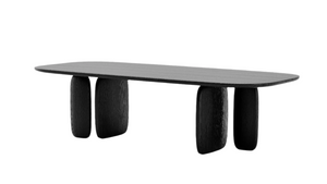 Underline 280 Dining Table - Black Oak - Tommy Franks