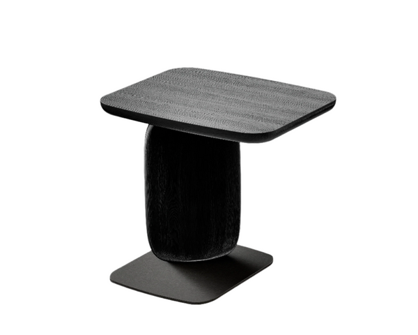 Underline Side Table - Black Oak - Tommy Franks