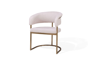 Clemont Dining Chair - Cream - Tommy Franks