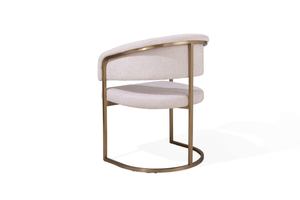 Clemont Dining Chair - Cream - Tommy Franks