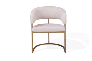 Clemont Dining Chair - Cream - Tommy Franks