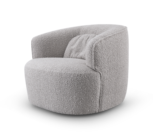 Grace Swivel Chair - Steam Bouclé - Tommy Franks